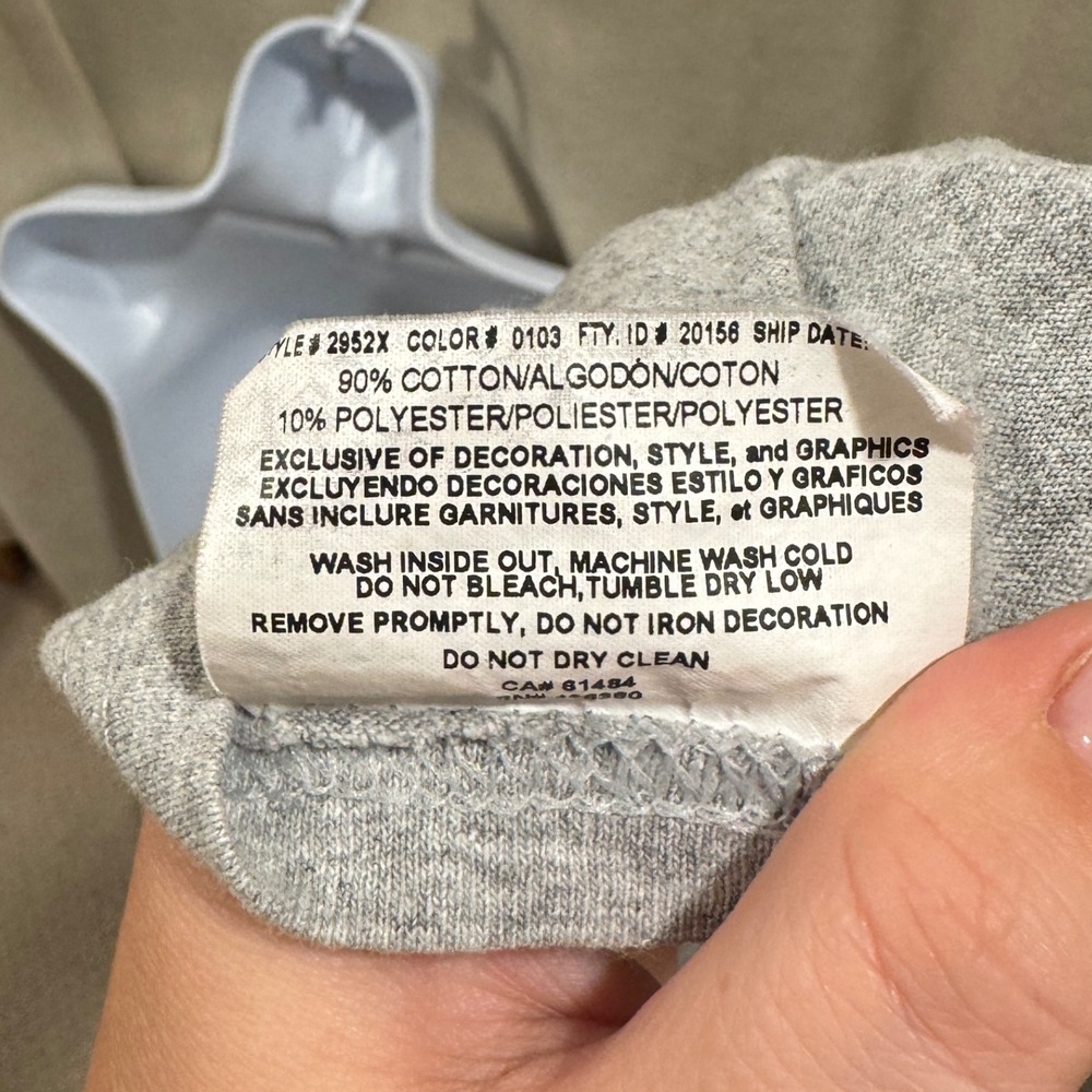 Team NFL Denver Broncos Football Gray T Shirt Mens Small S - Picture 4 of 6